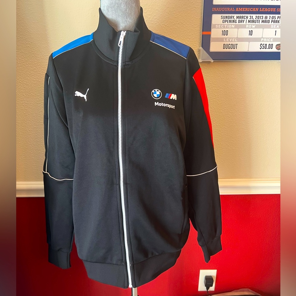 ❌SOLD❌BMW M Motorsport x Puma Collab Track Jacket NWT - Picture 1 of 8